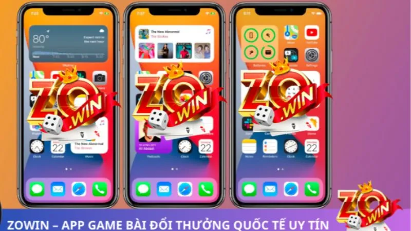 Tải app Zowin và khám phá thế giới game đa dạng