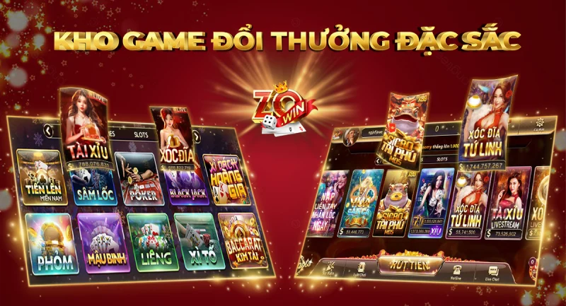 Kho game hiện đại, đa dạng, đặc sắc